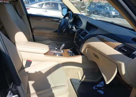 2013 BMW X3 xDrive28I from USA, damaged, VIN 5UXWX9C54D0A30613